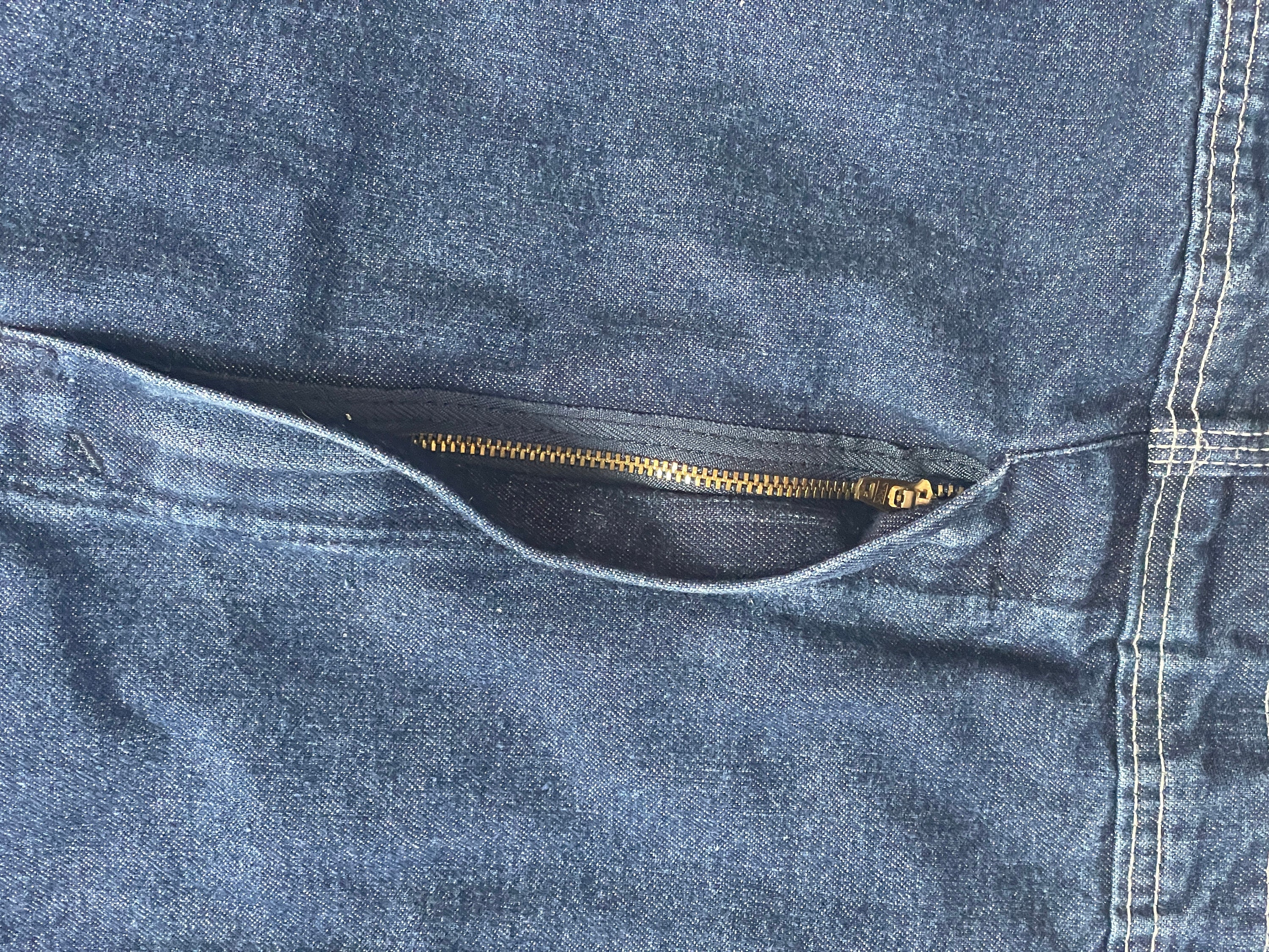 Vintage Roebuck Denim Overalls See Description for