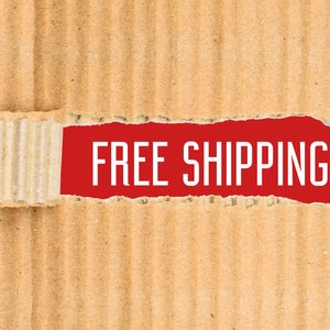 Free shipping on all orders!