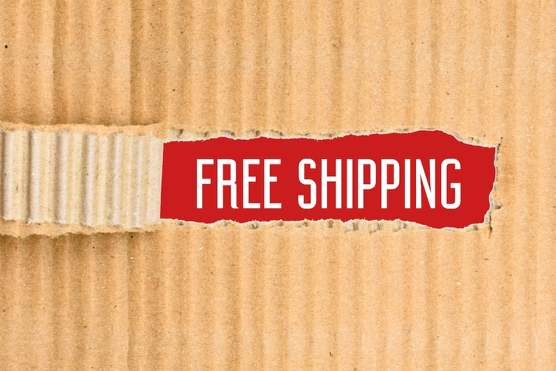 Free shipping on all orders!