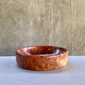 Red Mallee Burl 14.5cm handmade turned decorative bowl - Graham Elliott
