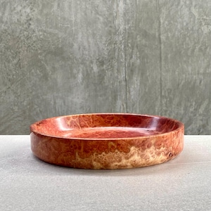 Red Mallee Burl 26cm handmade turned decorative bowl - Graham Elliott
