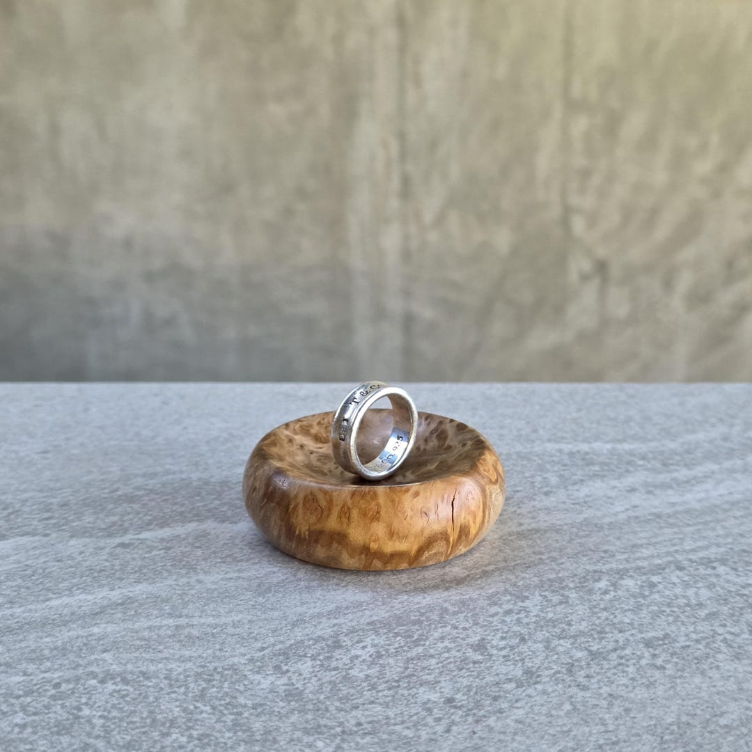 Red Mallee Burl Handmade Turned Ring Bowl - Graham Elliott - Etsy Australia