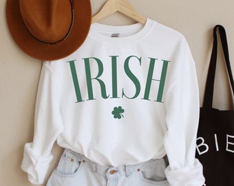 Irish Sweatshirt for Women, St Patricks Day Crewneck, Funny Drinking Shirt, Irish Pub Sweatshirt, St Pattys Day Shirt Irish Pub Crawl Parade