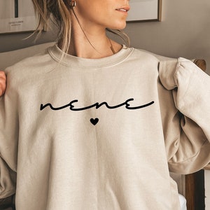 Nene Sweatshirt, Nene Gift, Nene Shirts for Grandma Cute Nene Sweater Mother&#39;s Day Gift for Grandma Shirt for Grandma Gift for Nene Grandma