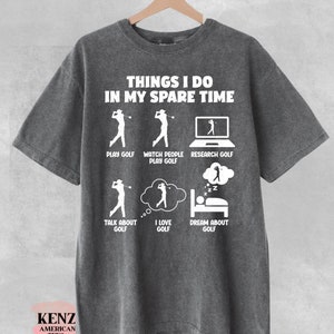 Funny Golf Lover T-shirt, Golf Shirt for Men, Golf Tee for Him, Golf Coach Gifts, Golf Gift for Dad, Golf Grandpa Christmas Gifts Golf Lover
