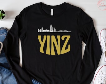 Yinz Shirt, Pittsburgh Long Sleeve Shirt, Pittsburgh Shirt, Yinzer, Steelers, yinz shirt, pittsburgh gifts, pennsylvania, yinzer shirt, yall