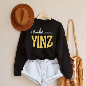 Sweat-shirt Yinz, Sweat-shirt Pittsburgh, Chemise Pittsburgh, Yinzer, Steelers, chemise yinz, cadeaux de Pittsburgh, Pennsylvanie, chemise yinzer, vous tous