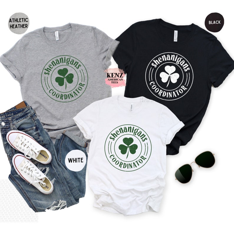 Shenanigans Coordinator Sweatshirt, Cute Shamrocks Sweatshirt, Womens St Patrick's Day Sweatshirt, Happy Shamrock Shirt, Lucky Shirt