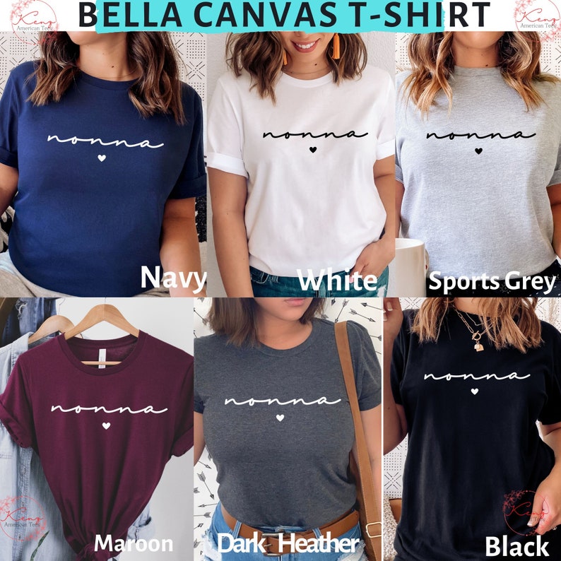 Nonna Sweatshirt Nonna Shirt Nonna Gift Shirts for Grandma Cute Nonna Sweater Mother's Day Gift for Grandma Shirt for Grandma Gift, grammy