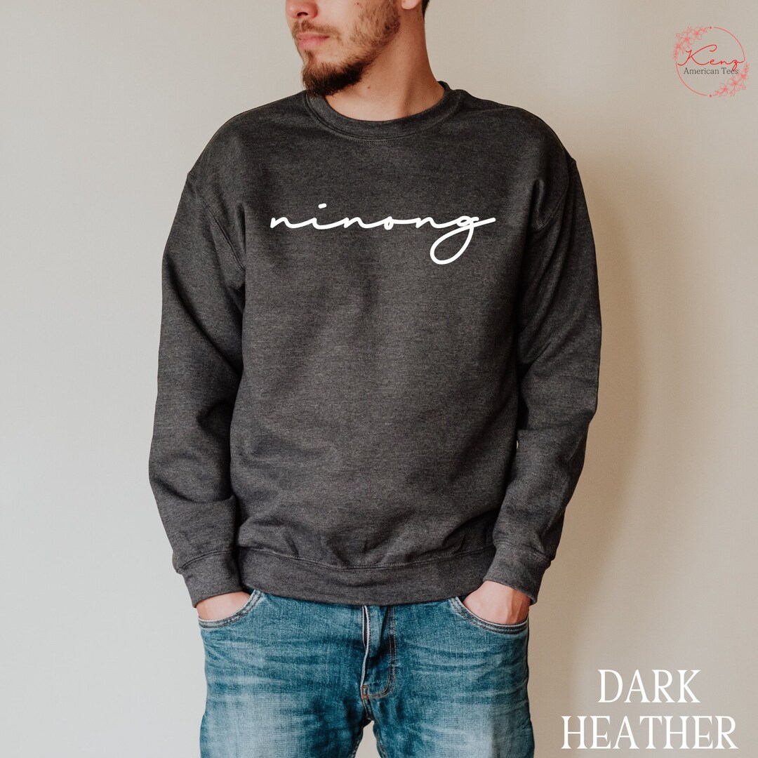 Ninong Ninong Sweatshirt, Ninong Shirt, Godfather Gift, Godparent Sweat Shirt ...