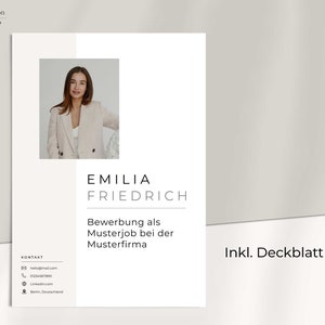 Modern beige application template | Resume & cover letter template for MS Word | Professional CV template | Elegant resume image 4