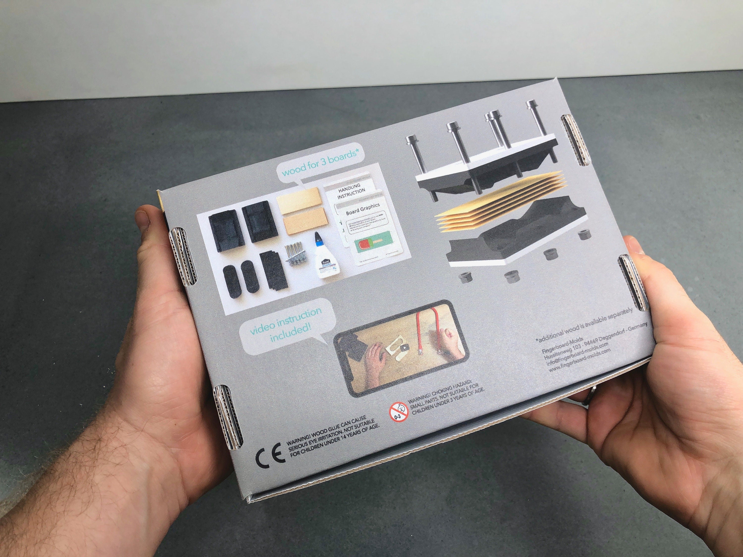 Fingerboard Construction Kit (Expert) Fingerboard Mold, DIY