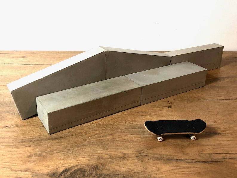 Curb Casting Mold Concrete Ramp Mold DIY Fingerboard Kit Etsy