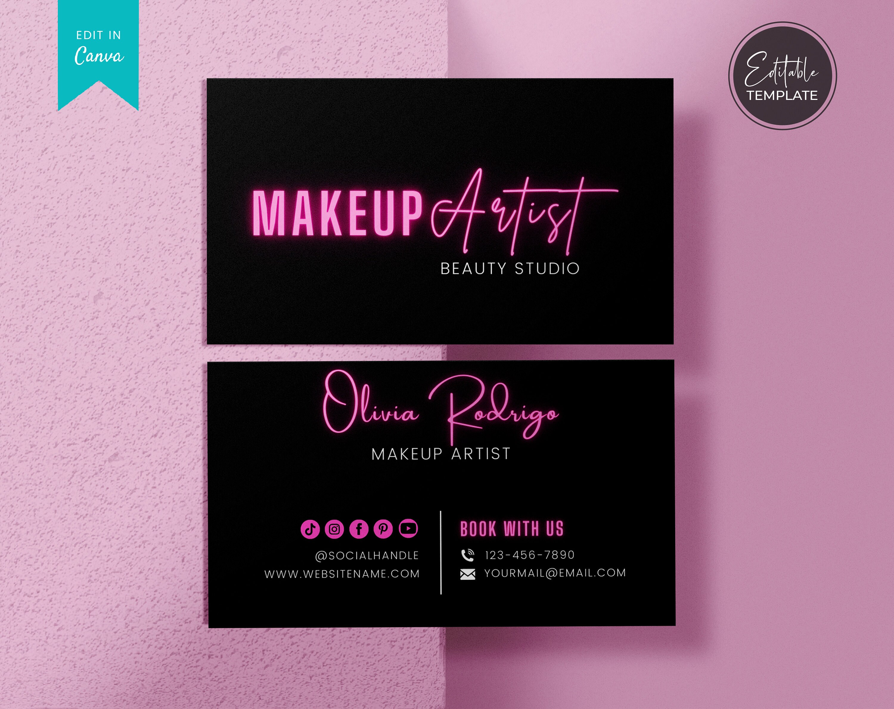 Hair Business Card - Etsy