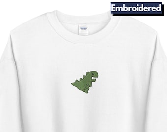 embroidery on crewneck