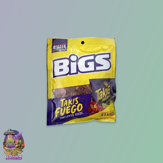 Bigs Takis Fuego Sunflower Seeds Etsy
