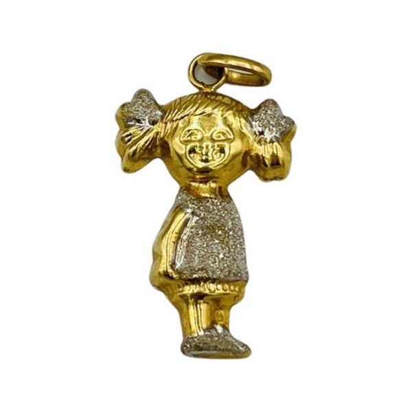 Little Girl Charm Etsy