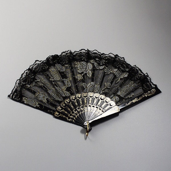 Vintage Hand Fan - Etsy