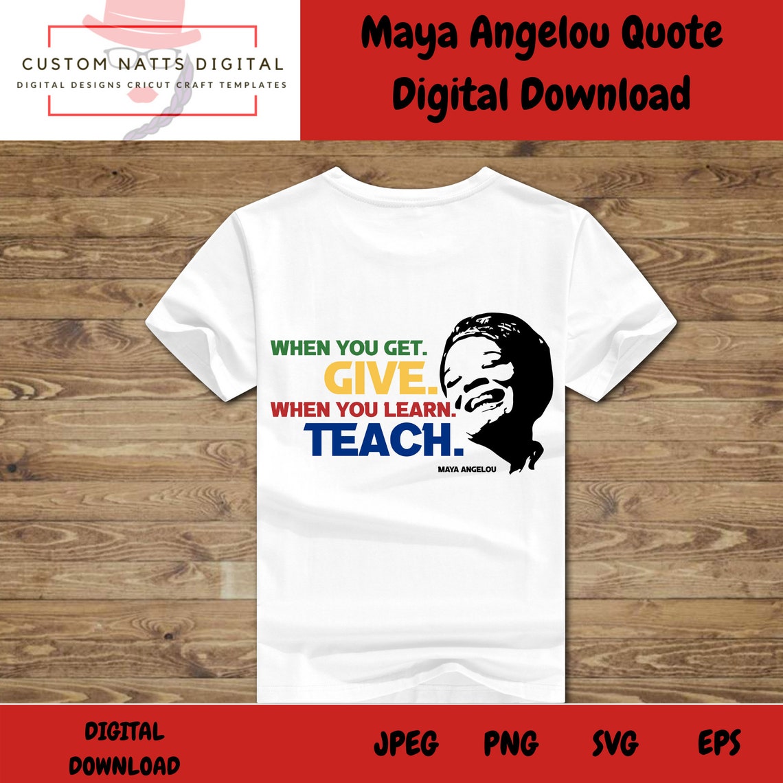 Maya Angelou Quote SVG. Womens History Month SVG PNG Cricut - Etsy Hong