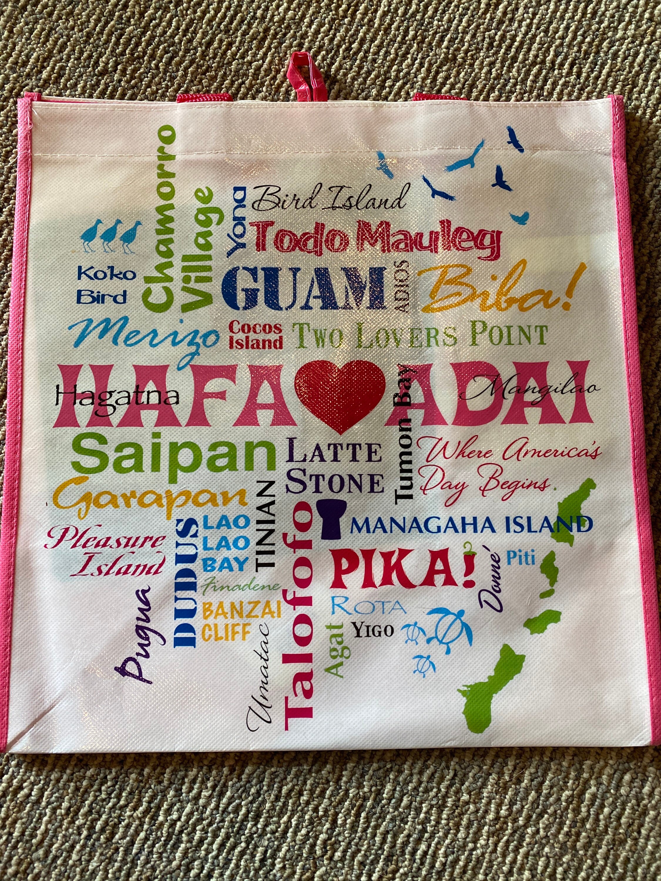 Guam Reuseable Bags Etsy