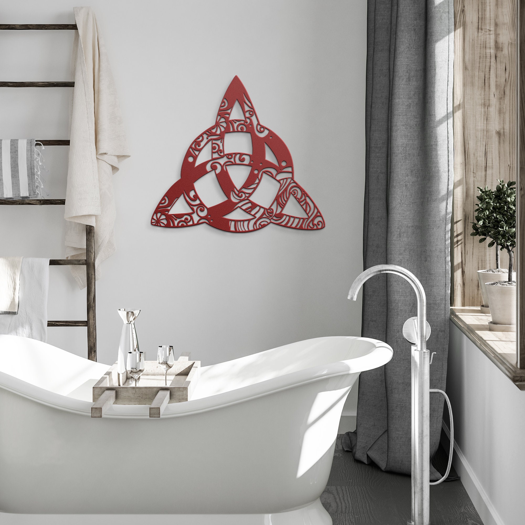 Celtic Knot Wall Art, Metal Celtic Knot Wall Decor, Celtic Wall Art