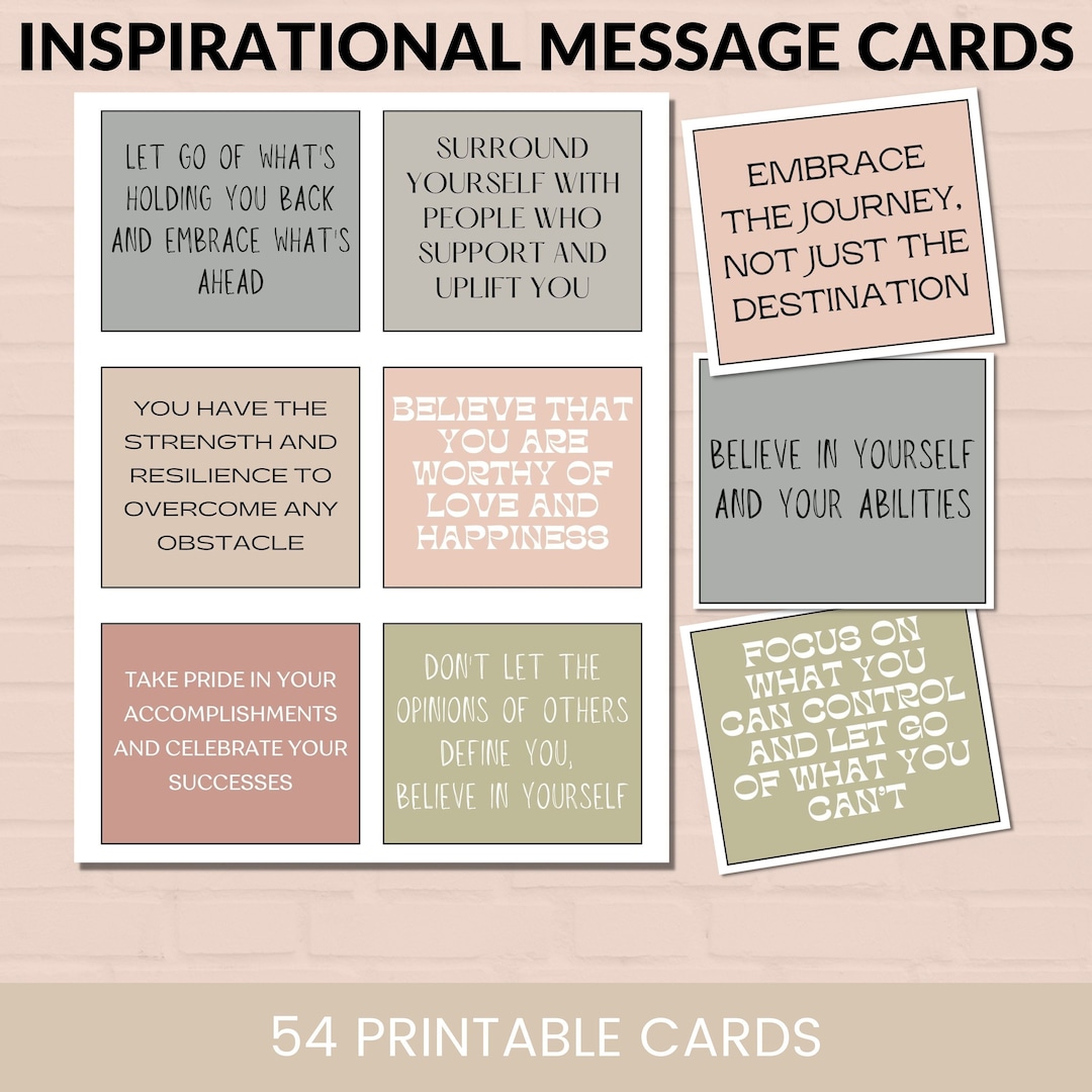Inspirational Message Cards Printable - Il 1080xN.4683052942 Fz5k 