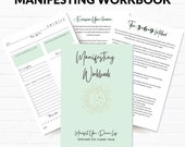 Manifestation Journal, Manifesting Journal, Digital Manifestation Guide, Law of Attraction Workbook, Manifestation Planner Printable