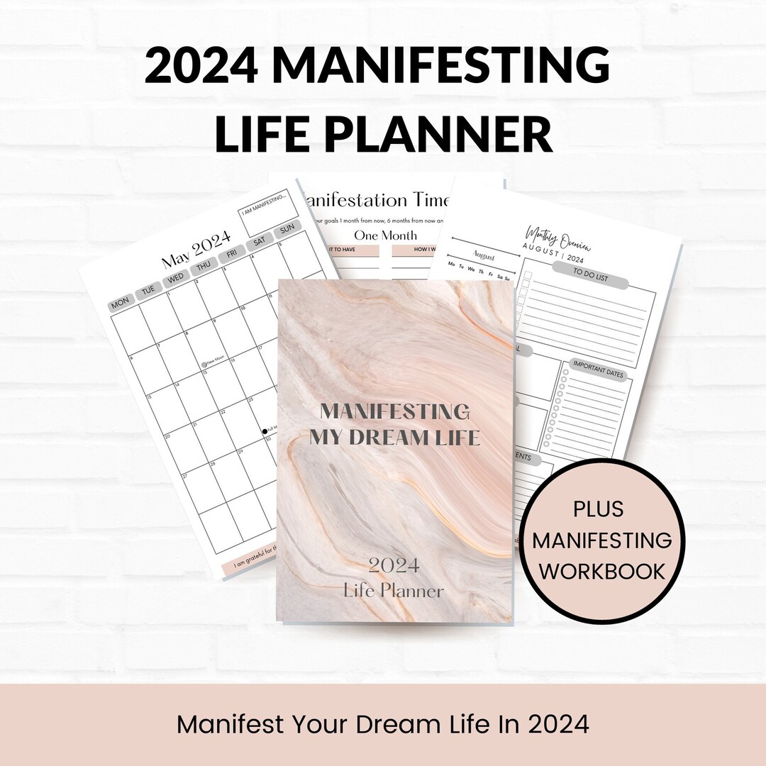 SECURE THE BAG 2023 Money Manifestation Journal & Planner + FREE