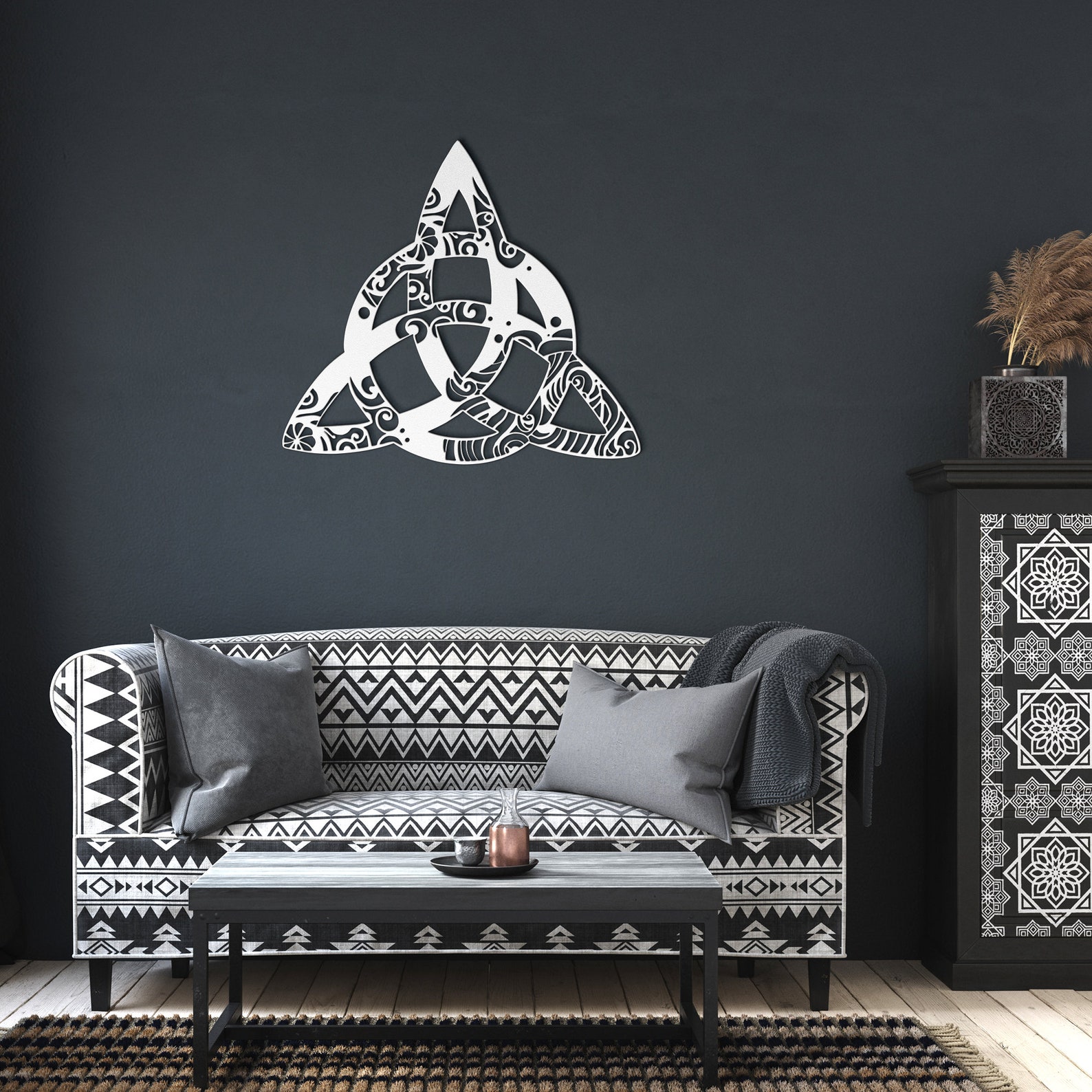 Celtic Knot Wall Art, Metal Celtic Knot Wall Decor, Celtic Wall Art ...