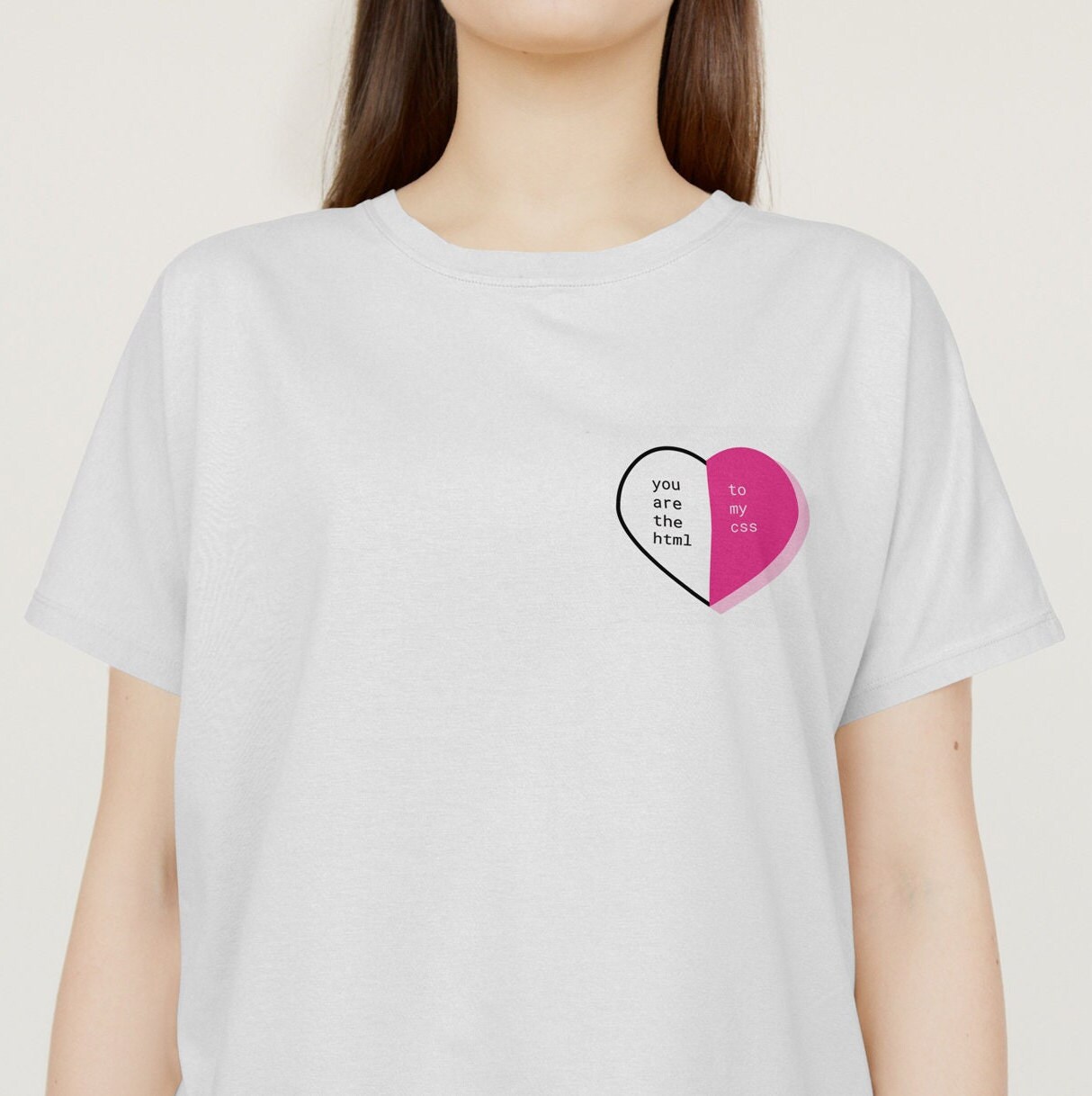 You Are the Html to My Css Tee - Etsy