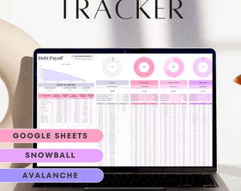 Googleスプレッドシートの借金返済トラッカー、借金雪崩法、ローン・クレジットカード返済計算機、個人ファイナンシャルプランナースプレッドシート