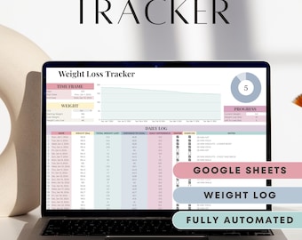 Google Sheets Weight Loss Tracker: Fitness Journal