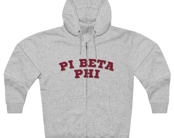 Pi Phi Hoodie Etsy