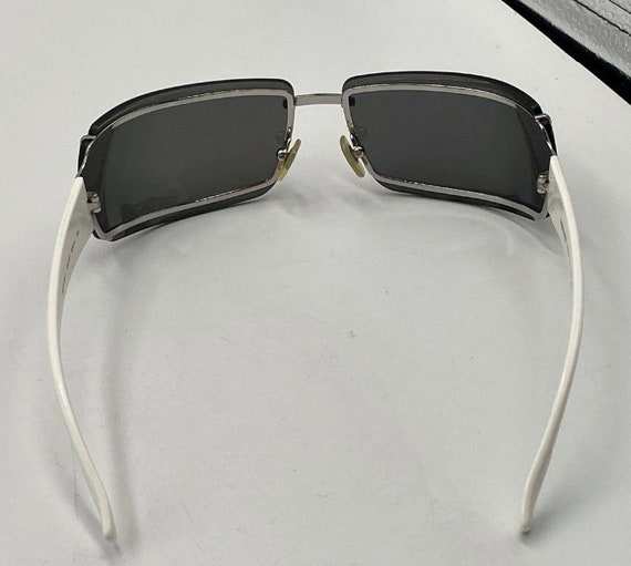 vintage versace sunglasses classic white + case - image 1