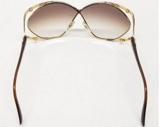 Vintage Christian Dior Butterfly Sunglasses + Cas… - image 2