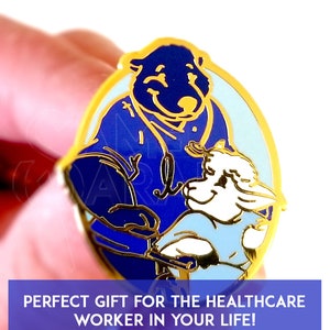 Medical Enamel Pin Doctor Gift Healthcare Worker Art Healthcare Professional Lapel Pin Health Care Gift Nursing School Gift Med School