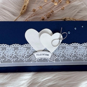 Carte Enveloppe Mariage Fiançailles idéale pour offrir de l'argent