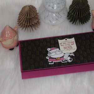 Carte Enveloppe, pochette cadeau, enveloppe Noël, porte chèque, pochette à  billets, place concert ou spectacle, carte cadeau fait main