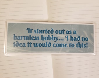 Bookmark-It started out as a harmless hobby, gift for crafters crafty