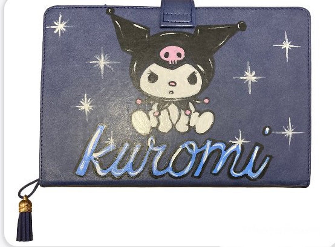 Hand Painted Kuromi Themed Journal Etsy