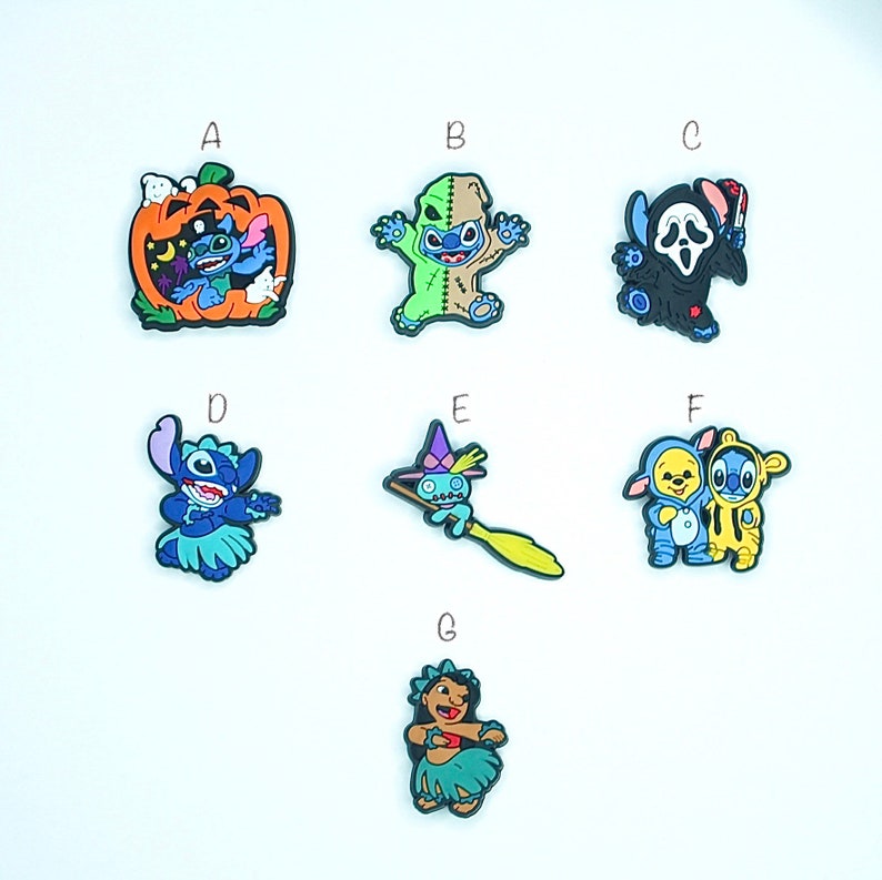 Lilo and Stitch Croc Charms Disney Croc Charms Crocs Etsy