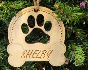 Personalized Dog or Cat Ornament
