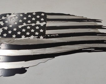 Black Line Flag