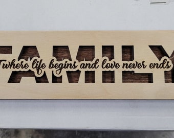 Family Sign