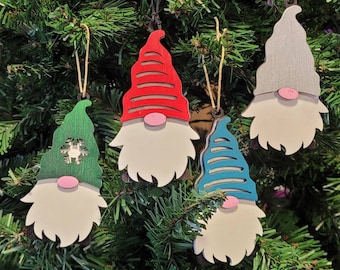 Gnome Christmas Ornament