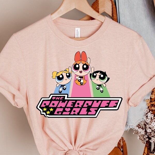 Girl Power Shirt, Animation Shirt, PowerPuff Girl Shirt, The Power Puff Girls Shirt, Animation Character Shirts, Personalized Shirt, Kid Tee