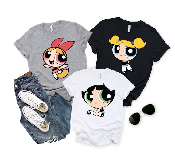 Camisa Power Puff Girls Las Chicas Superpoderosas Power Puff