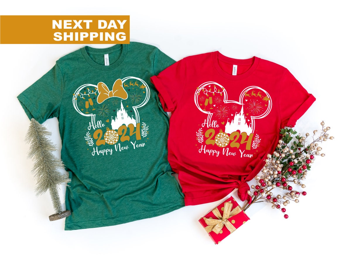 Discover Disney New Year Shirt, Mickey New Year Shirt, Disney Family Shirt, Happy New Year Disney Shirt