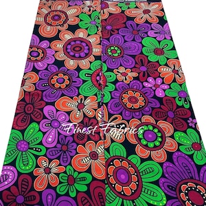 Ankara Fabric African Print Fabric African Fabric By The Yard 100% Cotton Fabric Quilting Fabric Craft Supplies Ankara Print Wax Fabric