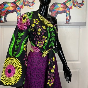 African Print Jumpsuit For Women Ankara Print Jumpsuit African Patchwork Jumpsuit African Fashion African Dress Ankara Wax Jumpsuit - TINA